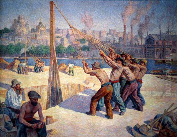Les batteurs de pieux - view 1