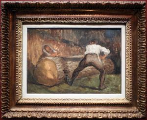 Les bucherons by Jean-Francois Millet