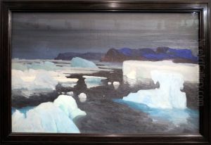 Les glaciers, mer de Kara by Alexander Alexeyevich Borisov