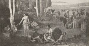 The Summer by Pierre Puvis de Chavannes