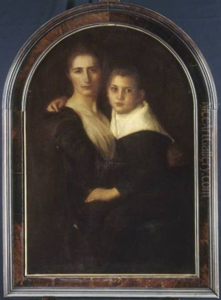 Mrs. Dagnan-Bouveret and her son - view 1