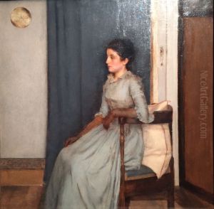 Marie Monnom by Fernand Khnopff
