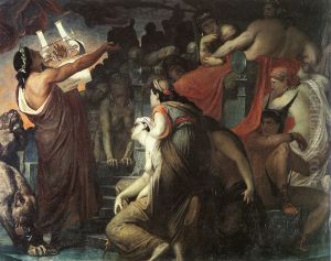 Orpheus in the Underworld by Regnault Henri