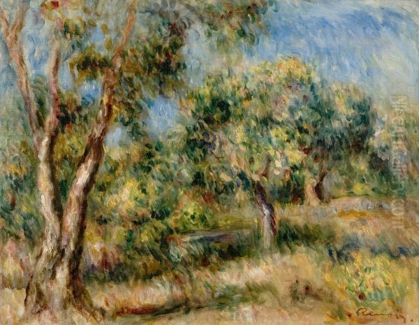 Landscape of Cagnes - view 1