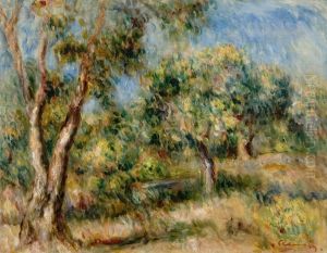 Landscape of Cagnes by Pierre Auguste Renoir