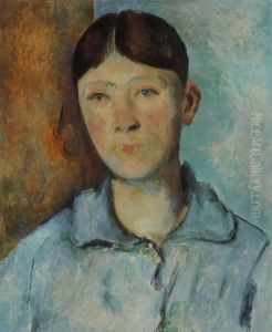 Portrait de Madame Cezanne by Paul Cezanne