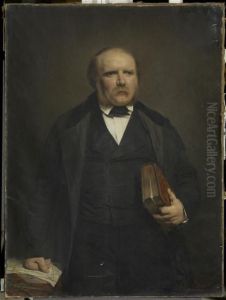 Portrait de William Priestley by Charles Joshua Chaplin