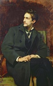 Portrait ofRobert, Count of Montesquiou-Fezensac(1855-1921) by Henri Lucien Doucet