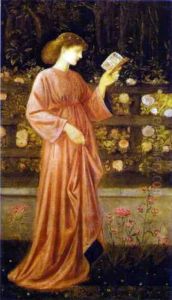 Princess Sabre, or The King's DaughterFrancais :Princesse Sabre, ouLa fille du roi by Edward Burne-Jones