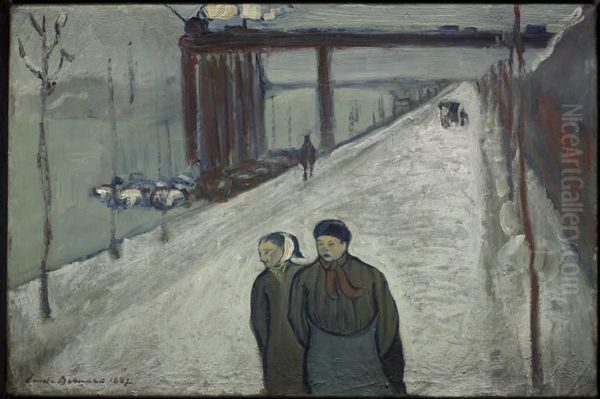 Quai de Clichy sur la Seine - view 1