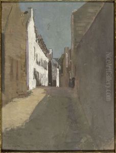 Rue a Douarnenez by Odilon Redon