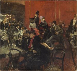 Scene de fete by Giovanni Boldini