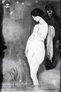 Bathsheba at her bath by Felix Vallotton