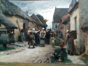 Arrestation dans un village