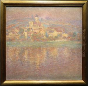 Vetheuil, soleil couchant