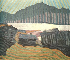 View of Capolago (Ticino) by Giovanni Giacometti