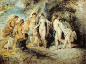 The Judgment of Paris by (studio of) Rubens, Peter Paul