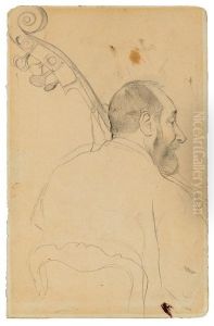 Achille Henri Victor Gouffe by Edgar Degas