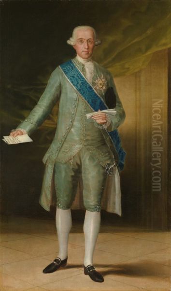 Jose Monino y Redondo, count de Floridablanca - view 1