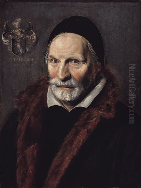 Portrait of Jacobus Hendricksz Zaffius - view 1