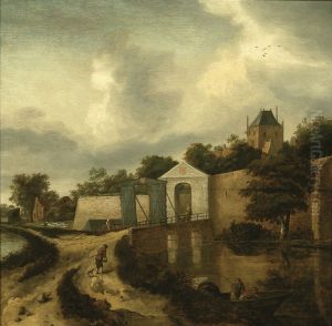 View of Haarlem outside the Zijlpoort
