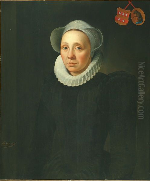 Portrait of Erminia van Beresteyn (1544-1625) - view 1