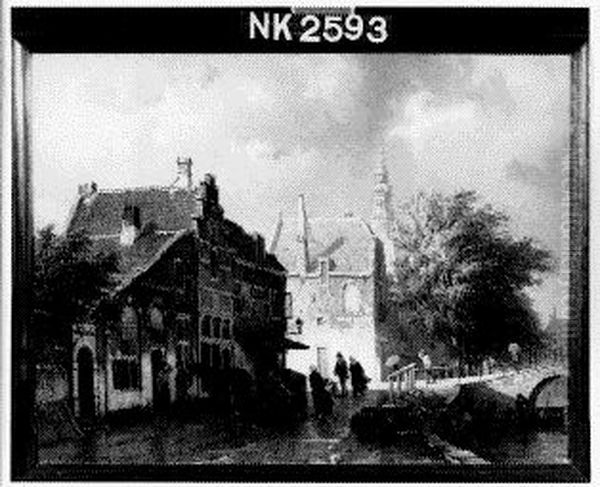 the Voldersgracht in Haarlem - view 1