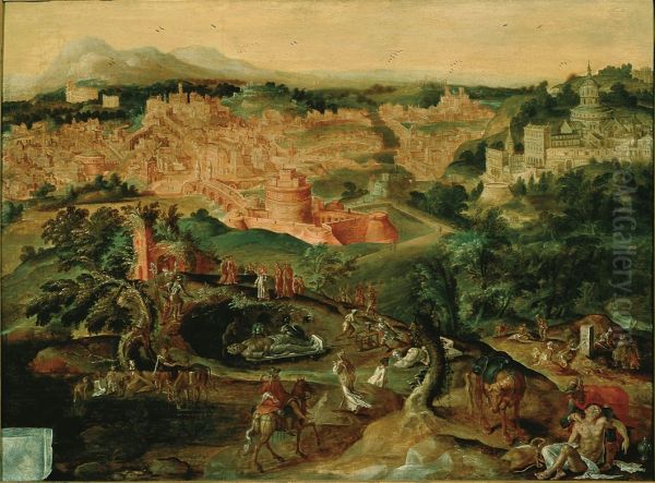 Landscape with the Good Samaritan - view 1