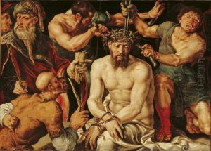 Christ Crowned with Thorns by Maarten Van Heemskerck