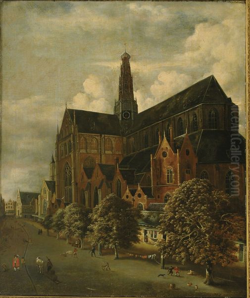 St. Bavokerk from the southeast - view 1