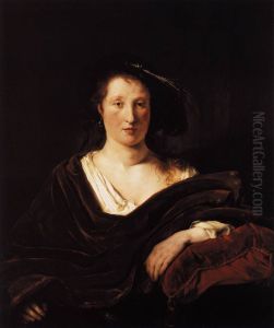 Young Woman in an Imaginary Costume by Salomon de Bray