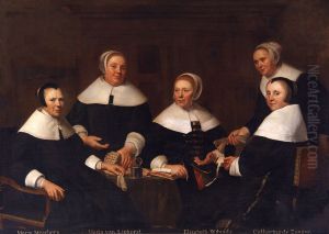 Regentesses of the Aalmoeseniers-, Arm- en Werkhuis, Haarlem