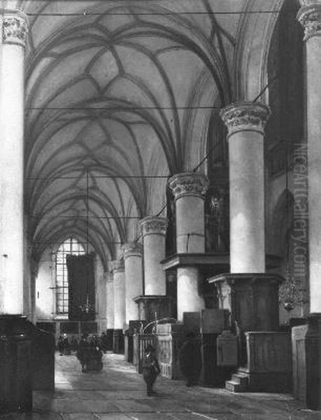 Interieur van een kerk te Alkmaar - view 1