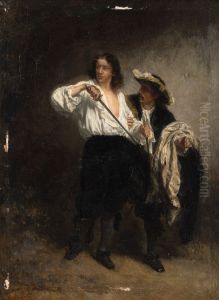 The Duel by August von Pettenkofen