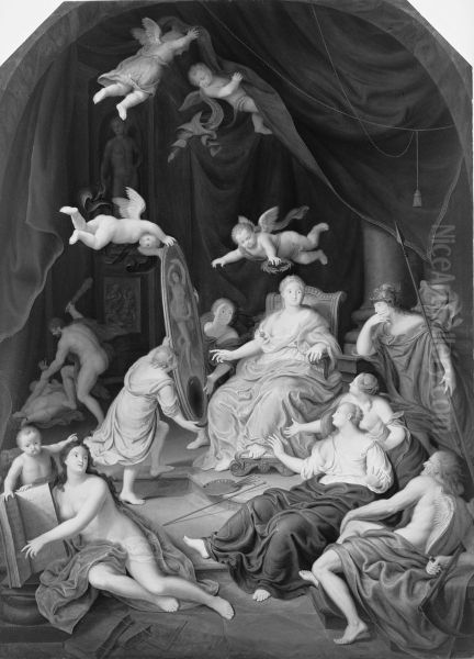Allegorie op de schilderkunst - view 1