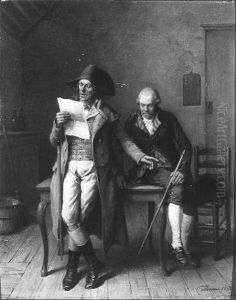 De voorlezer by Jean-Baptiste Madou
