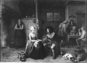 liefdesaanzoek) (fr.t. demande et mariage) by Jean-Baptiste Madou