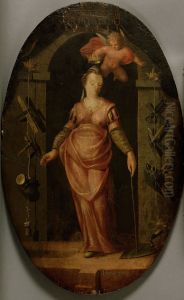 De heilige Barbara, schutspatrones van het Metselaarsgilde