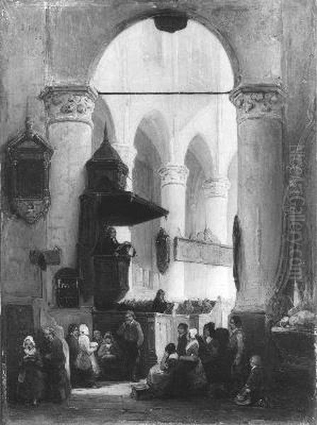 eglise a Delft) - view 1