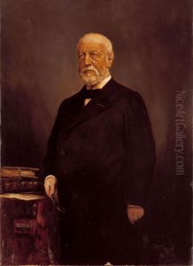 Pieter van Eeghen (1844-1907), merchant by Hobbe Smith