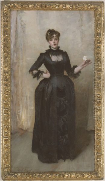 Lady with the Rose (Charlotte Louise Burckhardt) - view 1
