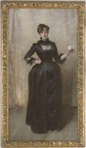 Lady with the Rose (Charlotte Louise Burckhardt) by John Singer Sargent