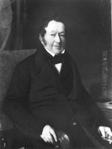 Het portret van den Heer A. Fodor by Charles Van Beveren