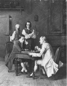 De schaakspelers