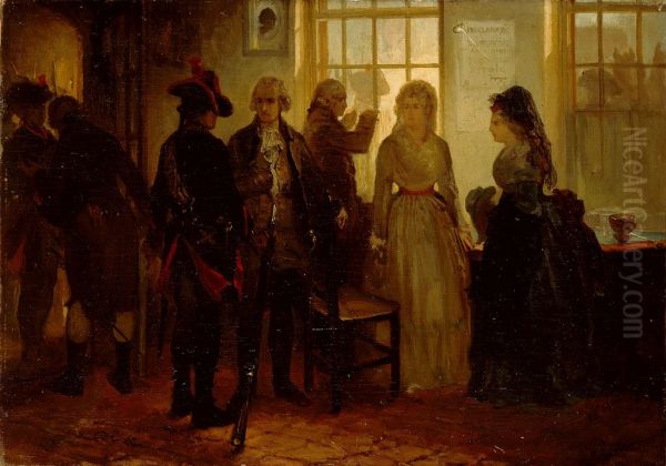 Anno 1787. De aanhouding van de prinses van Oranje bij Goejanverwellesluis - view 1