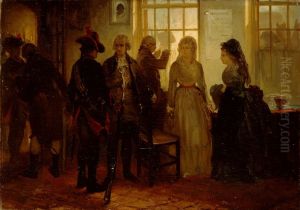Anno 1787. De aanhouding van de prinses van Oranje bij Goejanverwellesluis Anno 1787. De aanhouding van de prinses van Oranje bij Goejanverwellesluis
