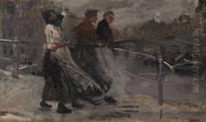 Regen en wind by George Hendrik Breitner