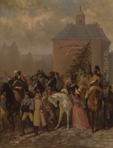 Anno 1795. De komst der Fransen by Johannes Hinderikus Egenberger