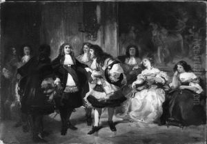 Anno 1668. Van Beuningen stelt de Franse edelen gerust over de kosten van de aanstaande oorlog. Anno 1668. Van Beuningen stelt de Franse edelen gerust over de kosten van de aanstaande oorlog.