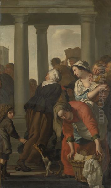 Uitdeling van levensmiddelen - view 1